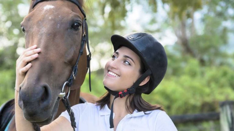 le cheval et sa cavalière